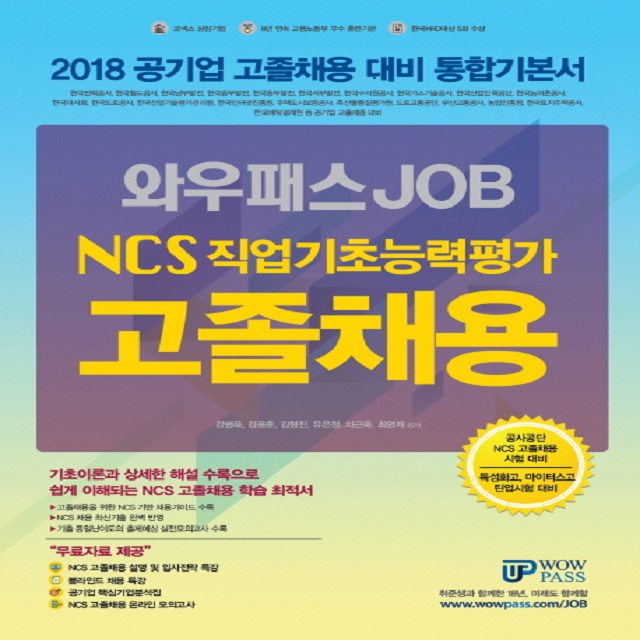 2018 와우패스JOB NCS 직업기초능력평가 고졸채용